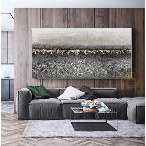 Large abstract painting canvas art decorative painting hand painted canvas oil painting Pink wall pictures for living room
