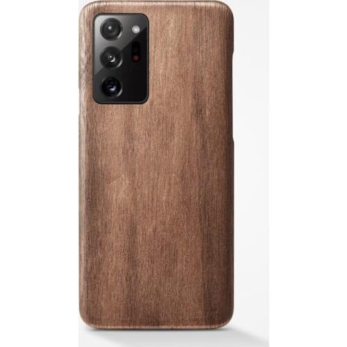 Natural Wooden phone case FOR Samsung Note 20 Ultra Note20 case cover Walnut/Rosewood/Black wood shell (Real wood)