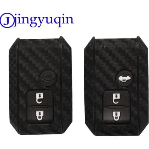 Jingyuqin 2/3 buttons Smart Card Remote Car Key For Suzuki WagonR SWIFT 2017 No Emergency Key Case