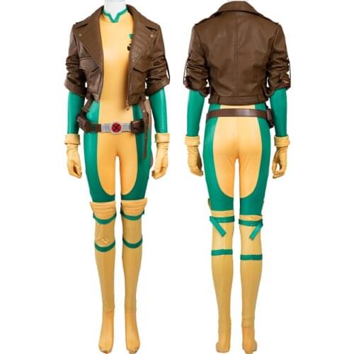 Adult Women X People Anna Marie Cosplay Costume Outfit Halloween Masquerade Party Full Props Suit