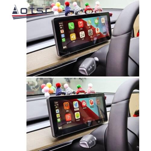 10.25" Android 9.0 Digital Dashboard For Tesl Model 3 / Y GPS Navigation Display DVR Multimediaa 1080P FHD Car Video Recorder