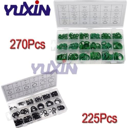 495Pcs/Set Rubber O Ring Assortment Kit oring Washer Gasket Sealing O-Ring Pack 36 Sizes with Plastic Box Silicone Rubber Rings