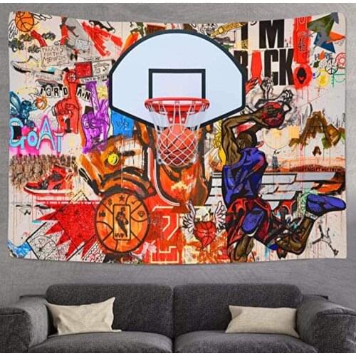 Street Basketball Hip Hop Hippie Wall Hanging