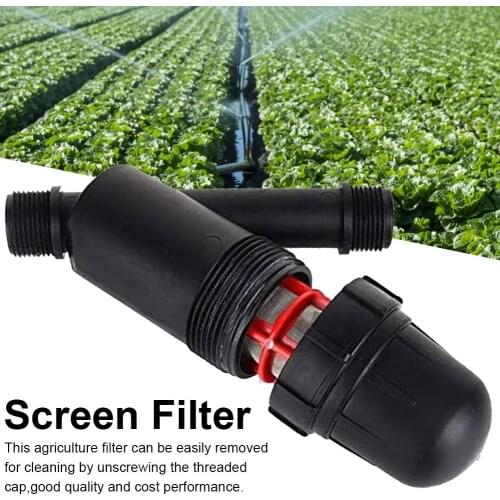 Stainless Steel 3/4 Inch Screen Irrigation Filter Mesh Water Conditioning Strainer For Gardening Filter Drip Irrigation