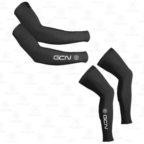 GCN 2021 New Sport Cycling Leg Warmers Bicycle UV Sun Newtection Cuff Cover Newtective Arm Sleeve Bike Arm Warmers Sleeves