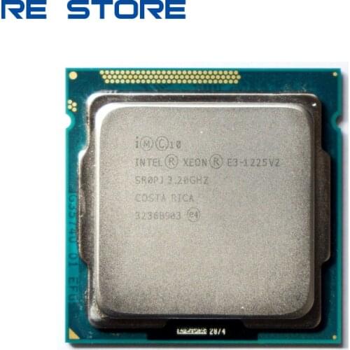 Intel Xeon E3 1225 V2 Quad Core CPU Processor 3.2GHz LGA 1155 8MB E3 1225V2 SR0PJ
