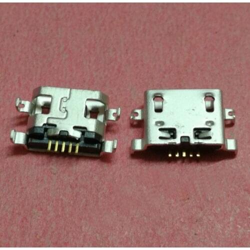 100Pcs Charging Port USB Charger Plug Dock Connector For Alcatel One Touch POP C7 Dual 7040 7041 4S 6070 6030 OT995 Idol 2S 6050
