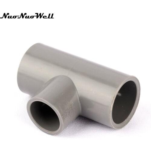 2pcs NuoNuowell 25mm-20mm 3 Ways Tee Connector for Garden Micro Drip Irrigation Watering System Fittings Aquarium Supplies