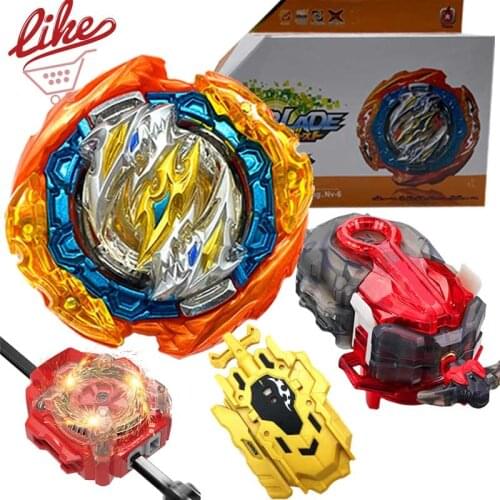 Laike Burst B-181 Cyclone Ragnaruk B181 Spinning Top with Launcher Box Set Children Spinning Top Toys