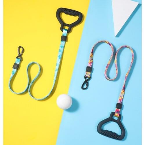 High Quality Camouflage Colorful Dog Accessories PU Dog Leash Elastic Comfortable Small Medium Dogs Pet Products