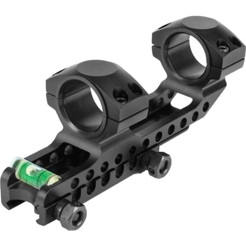 WESTHUNTER 25.4mm/30mm Weaver Rings 20mm Picatinny Rail Optic Scope Mount With Bubble Level Device