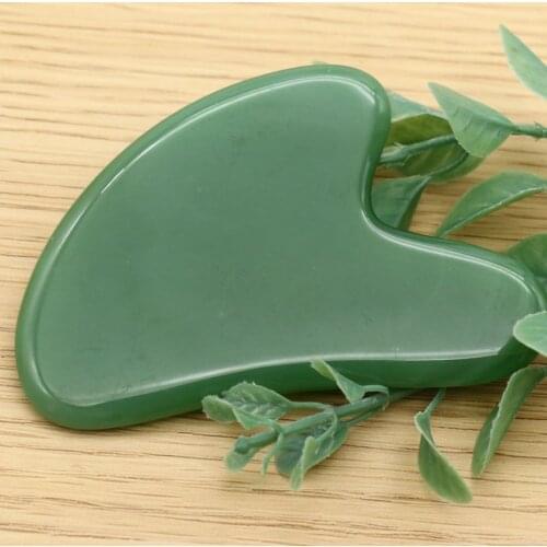 Jasper Stone Massage Scraping Board Heart Shape Beauty Back Durable Board Acupuncture And Tendon Stick