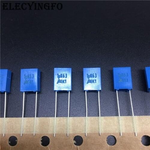 10Pcs EPCOS B32529 Series 1uF 63V 63V1uF 1000nF 63V Film Capacitor