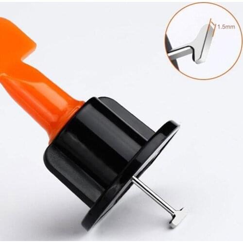100 Pcs Reusable Tile Leveling System Construction Tools for Flooring Wall Tiles Leveling System Replaceable Steel Needles Ship