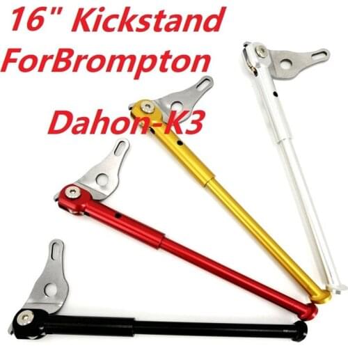 Folding Bike Kickstand 16" Brompton K3 Folding Stand Aluminum Alloy CNC Bicycle Stand