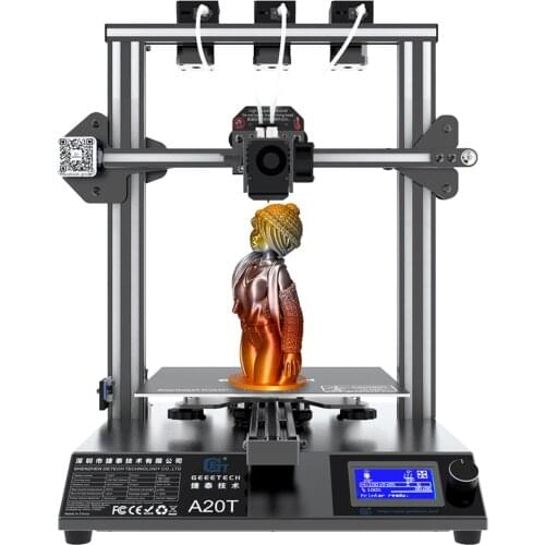 GEEETECH A20/ A20M/ A20T 3D Printer Mix-color Upgrade GT2560 V4.0/4.1B Controlboard Open Source 220x220x250mm LCD2004 FDM CE