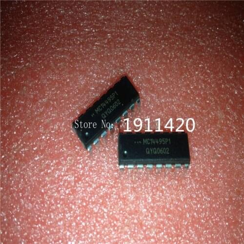 Free shipping 15pcs/lot MC14495P1 MC14495 DIP16 Best quality