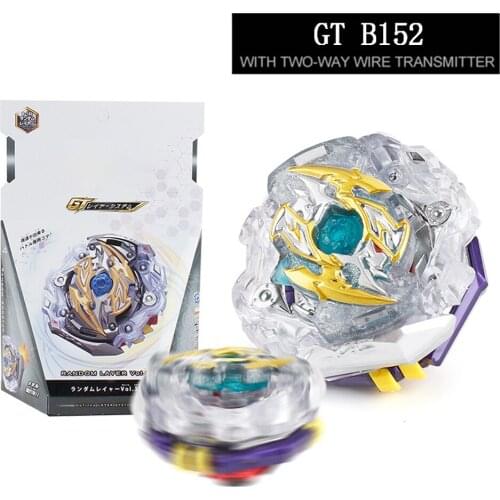 Beybleyd Burst GT Metal Fusion Gyro B152 Boxed with Two-way Cable Transmitter B-152 Thunder Magic Dragon Bombarded Version