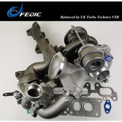 Twin Turbocharger R2S KP35K04 10009700065 53049880102 turbine full turbo for VW Amarok 2.0 BiTDI 120 Kw 163 HP CFCA 2010
