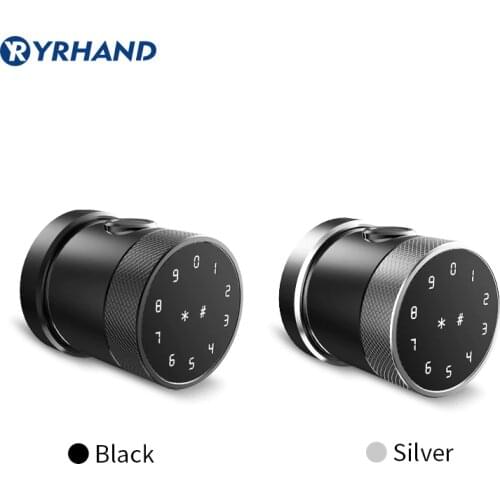 Electronic Door Lock Tuya Smart Life App Digital Biometric Fingerprint Handle Password Code Door Lock for Smart Home