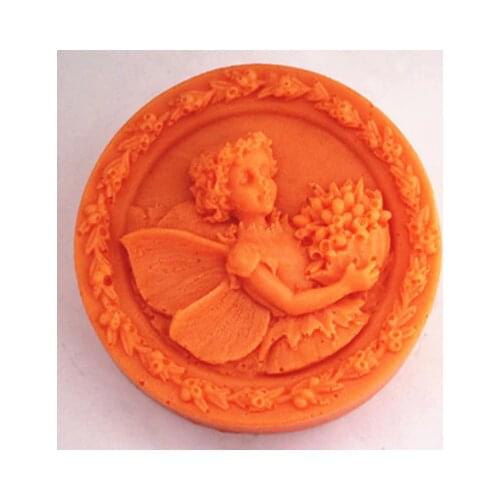 C164 soap mold/handmade soap mold/silicone mold/soap die/silica gel soap die beautiful faery