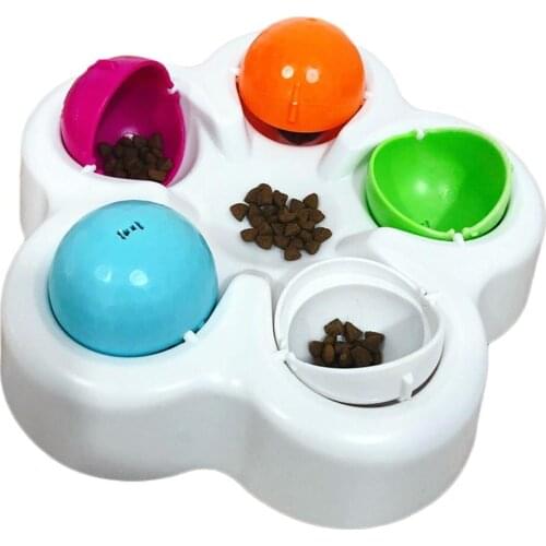 Pet Dog Puzzle Toy Cat Dog IQ Educational Toys Slow Feeding Food Bowl Anti Choke Feeder Pet Interactive Intelligent Training Toy