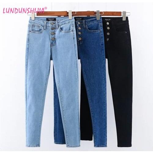 LUNDUNSHIJIA Women's Skinny Pants