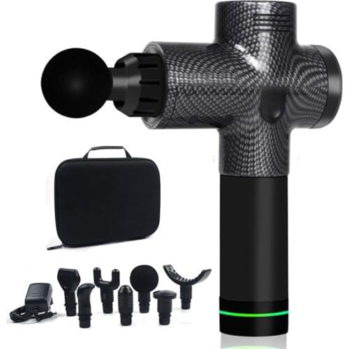 Lcd Massage Gun Muscle Stimulator 30 Speeds Body Massager Black Phoenix a2 Massage Gun MG45091