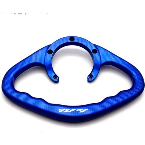 Motorcycle Accessories CNC Passenger Handgrips Hand Grip Tank Grab Bar Handles Armrest For Yamaha R1 R1M R1S YZF-R1 1998-2018