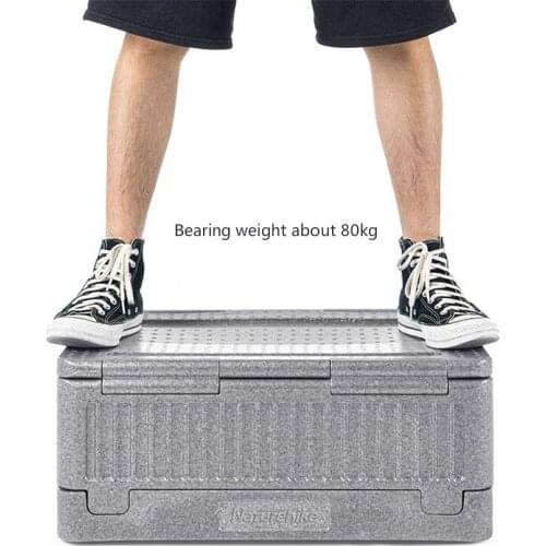 Naturehike Folding Picnic Storage Box Outdoor Camping Lightweight Travel Food Luggage Storage Sundries Box Bag 900g