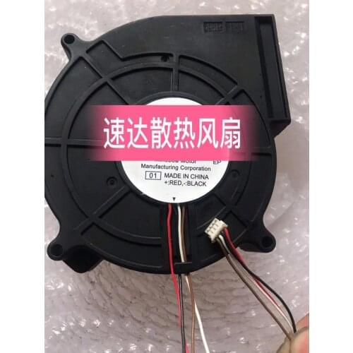 NMB-MAT BT1002-B094-P0S 01 DC 11V 0.80A 97x97x25mm 4-Wire Server Cooling Fan