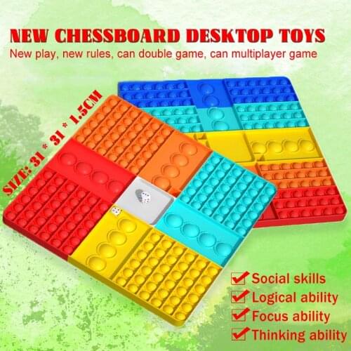 2021 New Super Big Size Push Bubble Toys Autism Needs Squishy Stress Reliever Toys Adult Kid Funny Anti-stress Fidget oys