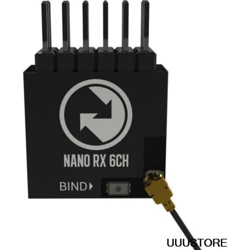 Original TEAM BLACKSHEEP TBS CROSSFIRE 6CH PWM NANO RX 2.4Ghz Receiver for wings helis boats cars