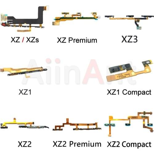 Original Power/Volume Buttons Side Key Power Flex Cable For Sony Xperia XZ XZs XZ1 XZ2 XZ3 1 2 3 Compact Premium