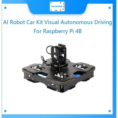 Yahboom AI Robot Car Kit Visual Autonomous Driving For Raspberry Pi 4B