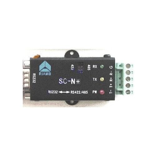 SC-N + RS232- > RS422 / 485 passive isolated conversion interface