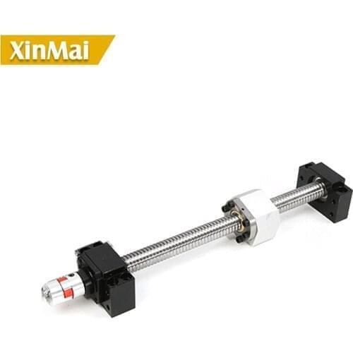 1500mm 20mm SFU2005 SFU2005 RM 2005 ball screw rolled C7 with end machined+DSG16H housing+BKBF/EKEF/FKFF15 end support+coupler