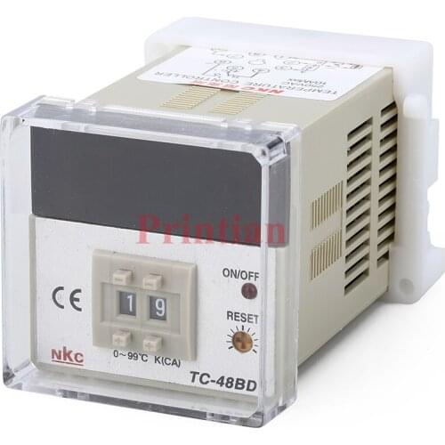 TC-48BD Temperature Controller For Infiniti Challenger Phaeton Galaxy Inkjet Eco Solvent Printers Spare Parts