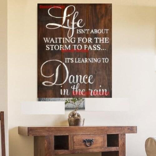 Top popular diamond painting full square life and dance 5d diamond embroidery full set decortion for home bedroom wall sticker