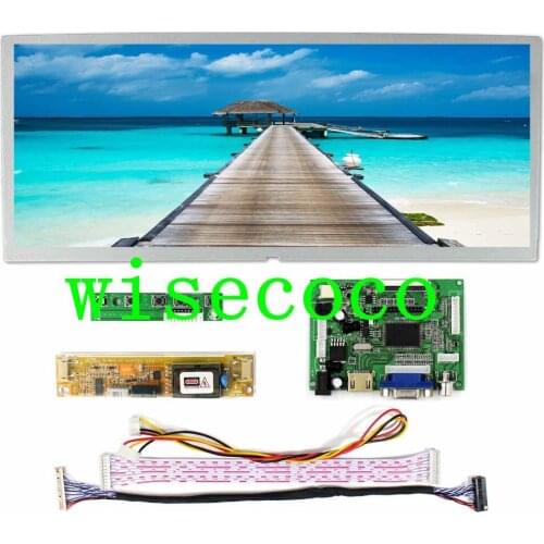 VGA LCD Controller Board Wtih 12.3" 1280x480 LQ123K1LG03 LCD Panel