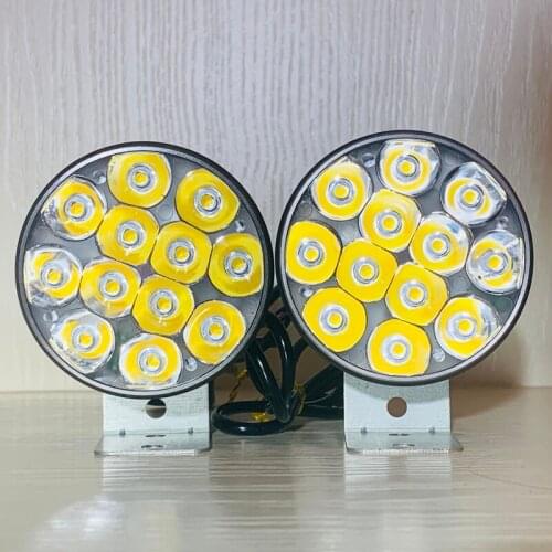 60W Waterproof Led 4x4 headlight Car truck Auxiliary fog light bulb Spot Flood Combo led SUV ATV UTV Crane Pickup headlamp bulb