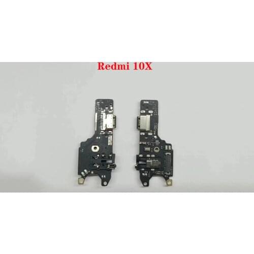 For Xiaomi Redmi 10X USB Port Charger Dock Plug Connector Charging Board FLex Cable Mic Microphone Board