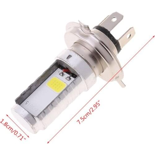 15W H4 Motorcycle Bulb LED Lamp Hi/Lo Beam Headlight Front Light For Honda Kawasaki