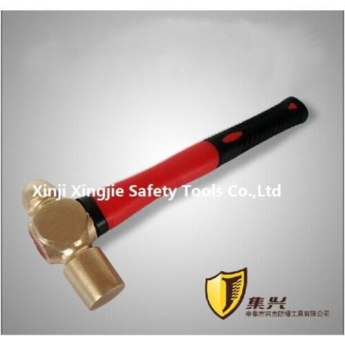 2.5p/ Copper Hammers,Non sparking 1.13kg Ball Pein Hammers,Beryllium bronze hand Tools