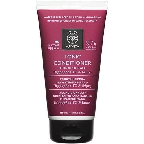 APIVITA ACONDIONADOR TONIFICANTE PARA CABELLO FINO-DEBILITADO HIPPOPHAE Y LAUREL 150 ML