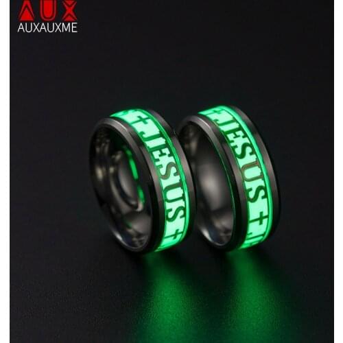 Auxauxme Punk Rings For Men