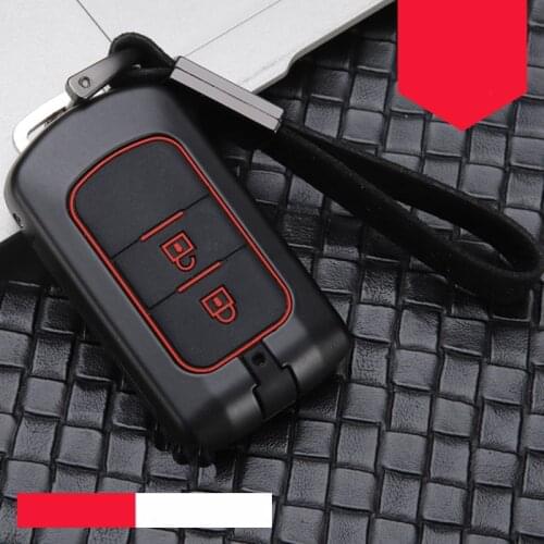 Zinc alloy+Silicone Car Smart Key Case Cover Chain Kit For Mitsubishi Outlander Lancer Eclipse Cross EX ASX colt Grandis Pajero