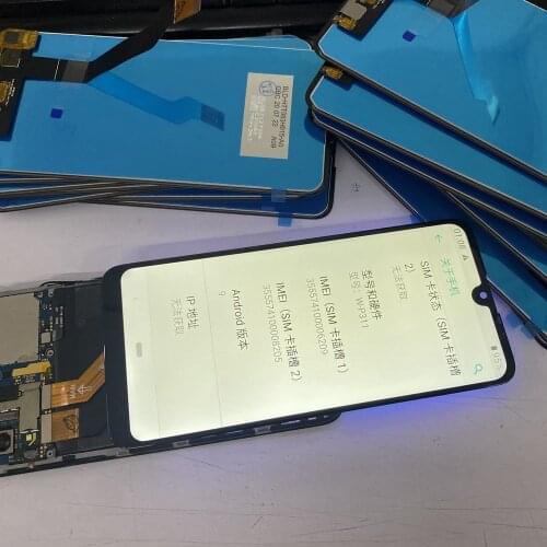 Black 6.26" For Wiko View 3 LCD Display + Touch Screen Digitizer Assembly For Wiko View3 Phone Repair Parts + Tools