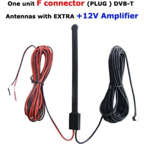 5 METRES Digital ATSC/DVB-T Antenna with EXTRA +12V Amplifier 15dBi (One unit F connector/PLUG)