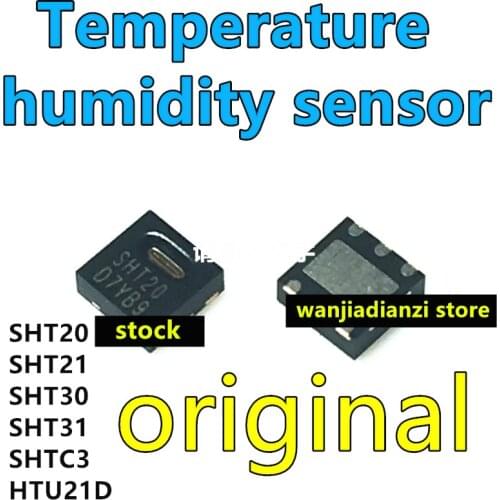 SHT21 SHTC3 HTU21D SHT31 SHT30 SHT20 Digital temperature and humidity sensor chip Temperature and humidity sensor, integrated ci